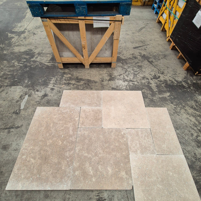 Garrowby Premium Limestone - Large Opus Patternx18mm - Job Lot - 18m2