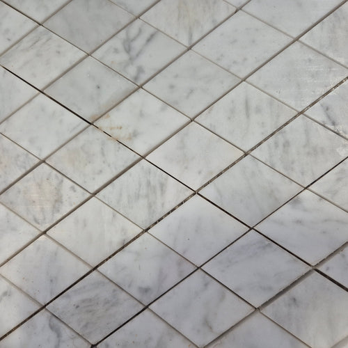 Italian Carrara Diamond Mosaic - End of Line Special Offer