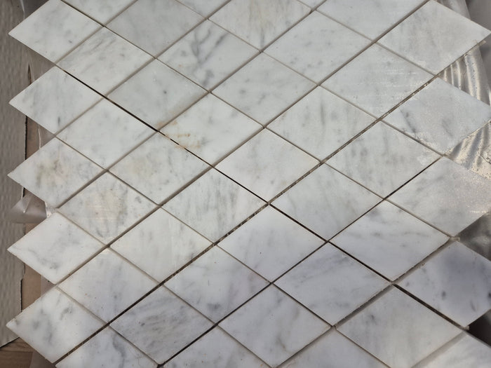 Italian Carrara Diamond Mosaic - End of Line Special Offer